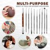 A2Z Scilab 10 Pcs Stainless Steel Wax Carvers Tools Double Ended Spatulas For Clay Modelling Sculpting w/ Case A2Z-ZR949